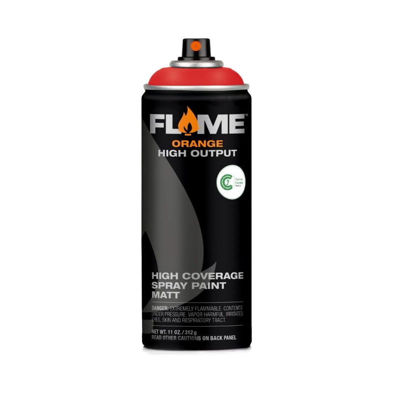 Esprai de pintura acrílica Molotow Flame Orange 400ml
