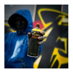 Esprai de pintura acrílica Molotow Flame Orange 400ml