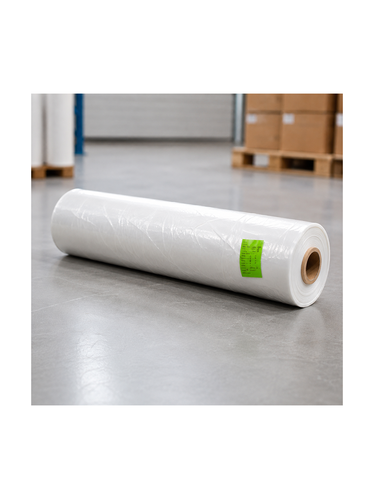 Rotllo tela pancarta polietilè blanc reciclat 150m i 240cm d'ample