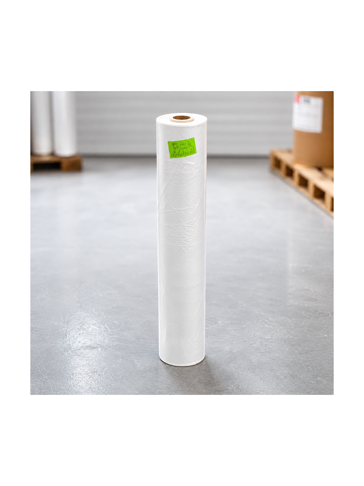 Rotllo tela pancarta polietilè blanc reciclat 150m i 240cm d'ample