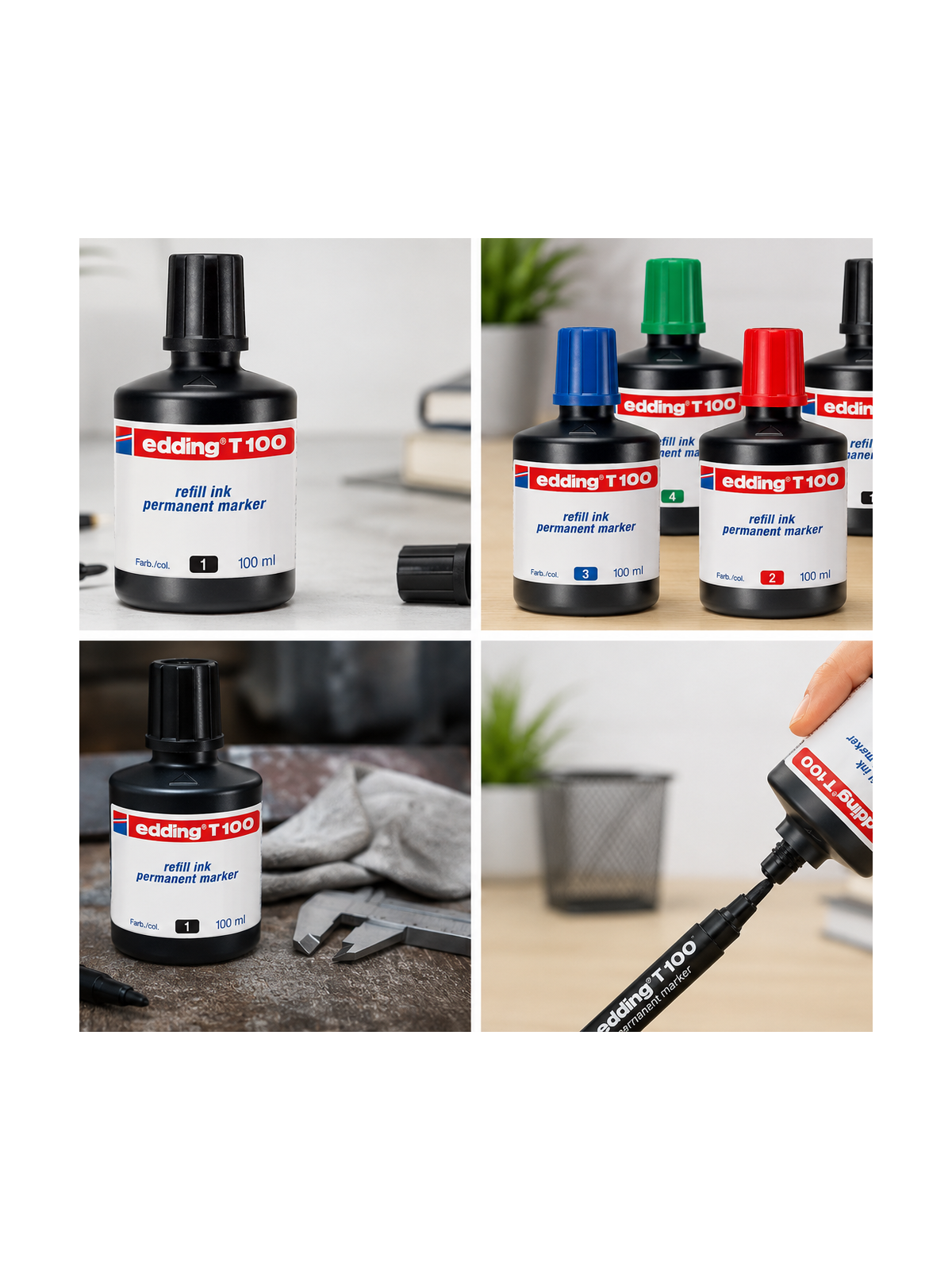 Tinta Edding T100 (100ml)