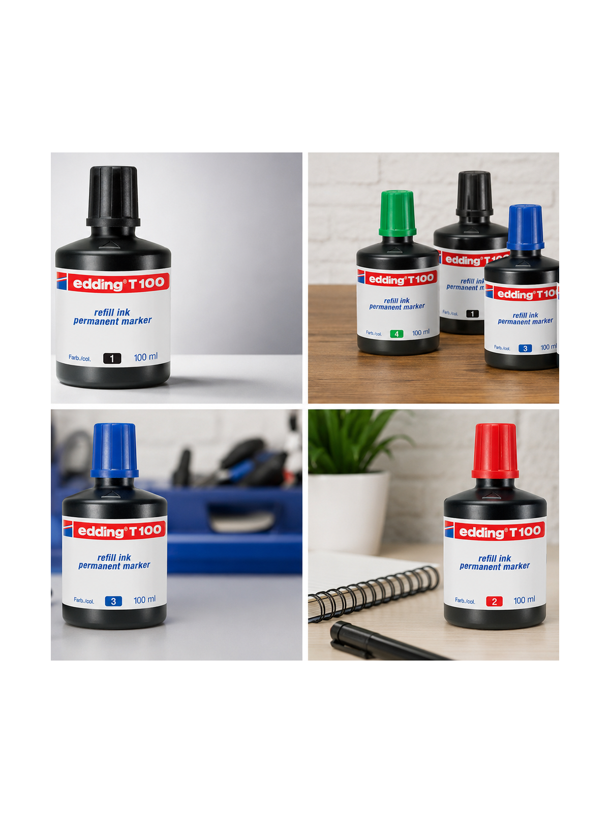Tinta Edding T100 (100ml)